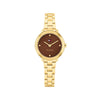 Tommy Hilfiger Ladies Demi Watch, Gold & Brown