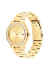 Tommy Hilfiger Ladies Juliette Crystal Watch, Gold
