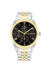 Tommy Hilfiger Ladies Monica Watch, Silver & Black