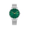 Tommy Hilfiger Ladies Pippa Watch, Silver & Green