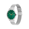 Tommy Hilfiger Ladies Pippa Watch, Silver & Green