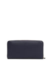 Tommy Hilfiger Logo Zip Around Large Wallet, Navy