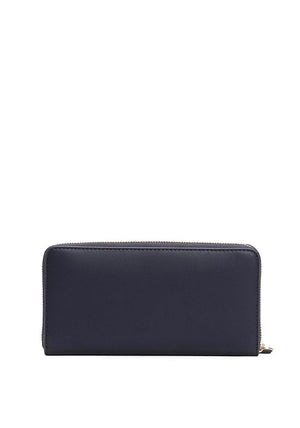 Tommy Hilfiger Logo Zip Around Large Wallet, Navy
