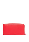 Tommy Hilfiger Logo Zip Around Large Wallet, Primary Red