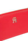 Tommy Hilfiger Logo Zip Around Large Wallet, Primary Red