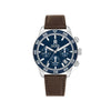 Tommy Hilfiger Leather Strap Watch, Navy