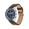 Tommy Hilfiger Leather Strap Watch, Navy