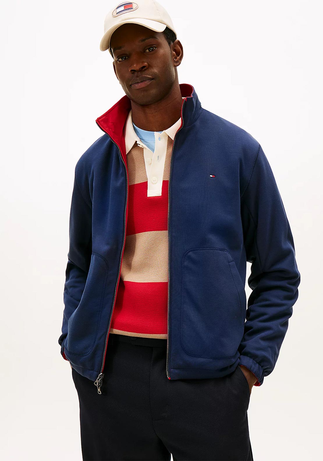 Tommy Hilfiger Lightweight Reversible Jacket, Red