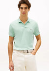 Tommy Hilfiger Liquid Cotton Polo Shirt, Mint Green