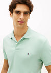 Tommy Hilfiger Liquid Cotton Polo Shirt, Mint Green