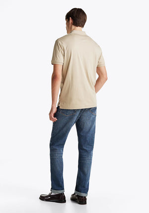 Tommy Hilfiger Liquid Cotton Polo Shirt, Sand