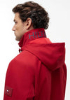Tommy Hilfiger Logo Collar Jacket, Regatta Red