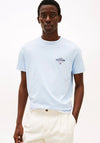 Tommy Hilfiger Logo Crew Neck T-Shirt, Breezy Blue