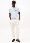 Tommy Hilfiger Logo Crew Neck T-Shirt, Breezy Blue