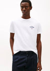 Tommy Hilfiger Logo Crew Neck T-Shirt, White