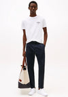 Tommy Hilfiger Logo Crew Neck T-Shirt, White