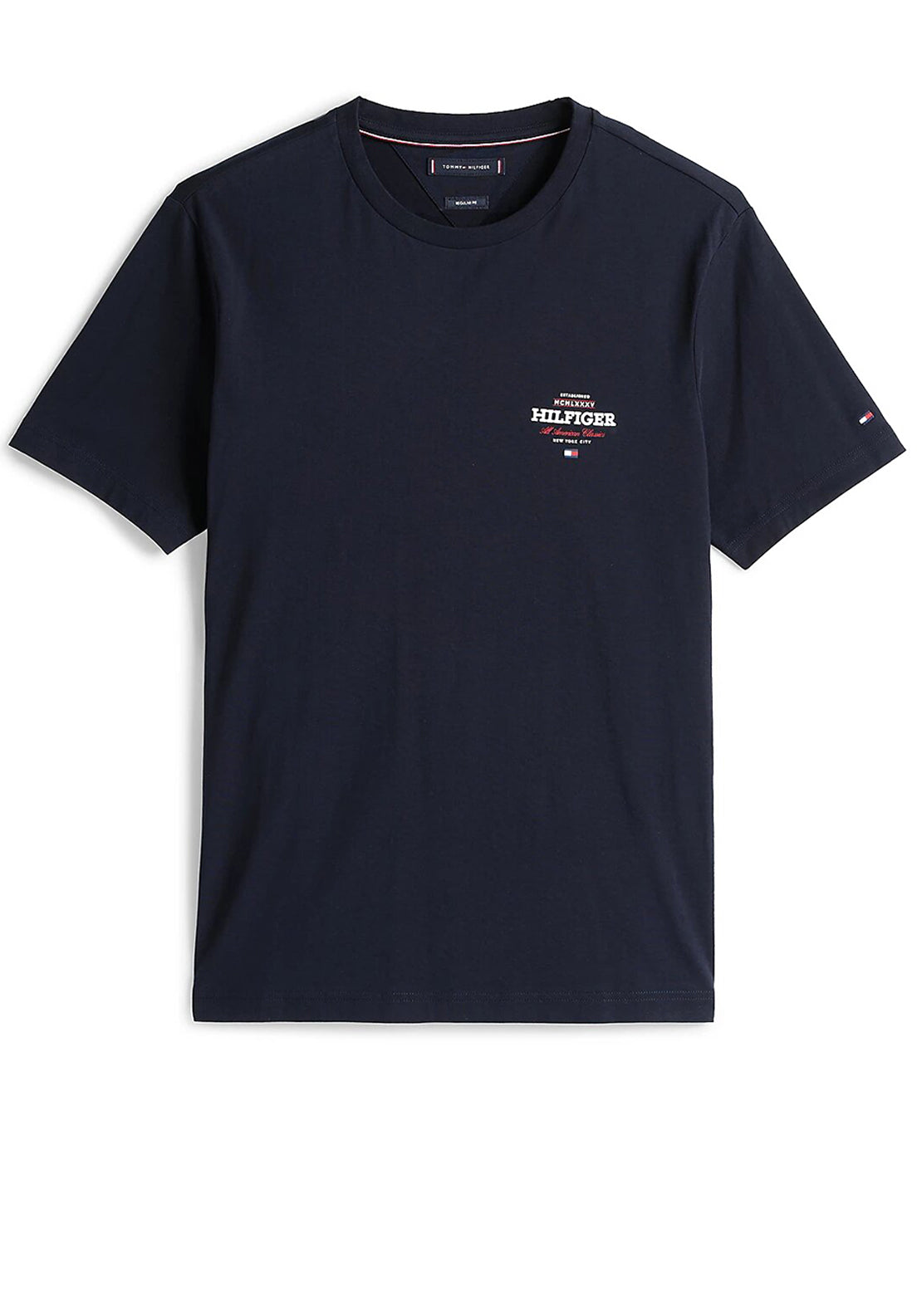 Tommy Hilfiger Logo Crew Neck T-Shirt, Desert Sky