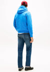 Tommy Hilfiger Logo Drawstring Hoodie, Blue Orbit