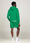 Tommy Hilfiger Logo Drawstring Hoodie, Olympic Green