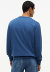 Tommy Hilfiger Logo Flex Crew Neck Sweatshirt, Aegean Sea Blue