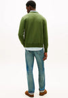 Tommy Hilfiger Logo Flex Crew Neck Sweatshirt, Pine Green