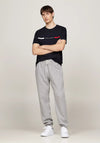 Tommy Hilfiger Logo Panel T-Shirt, Navy