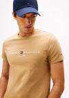 Tommy Hilfiger Logo T-Shirt, Camel