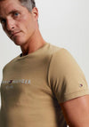 Tommy Hilfiger Logo T-Shirt, Classic Khaki