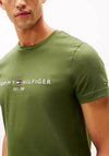 Tommy Hilfiger Logo T-Shirt, Pine Green