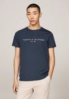 Tommy Hilfiger Logo T-Shirt, Military Denim