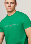 Tommy Hilfiger Logo T-Shirt, Olympic Green