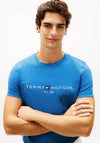 Tommy Hilfiger Logo T-Shirt, Blue Orbit