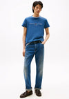 Tommy Hilfiger Logo T-Shirt, Petrol Blue