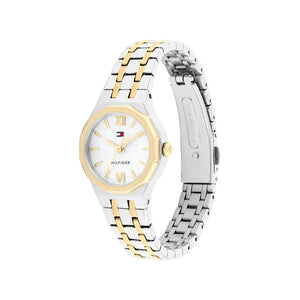 Tommy Hifiger Ladies Mackenzie Sparkle Watch, Gold & Silver