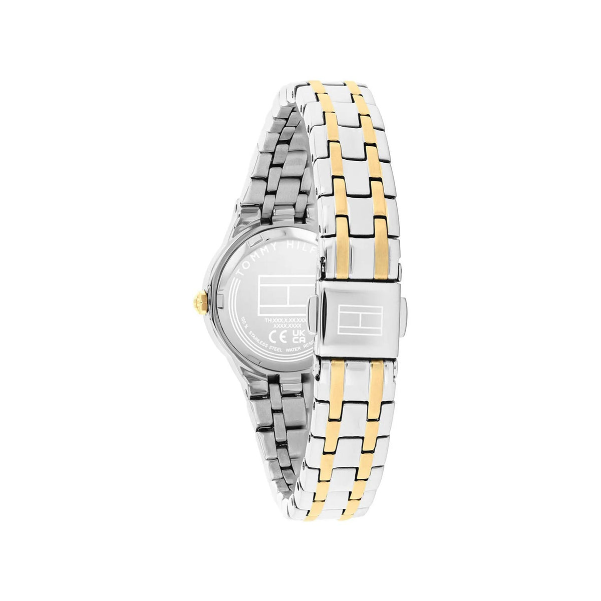 Tommy Hifiger Ladies Mackenzie Sparkle Watch, Gold & Silver