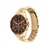 Tommy Hilfiger Ladies Mellie Watch, Gold & Brown