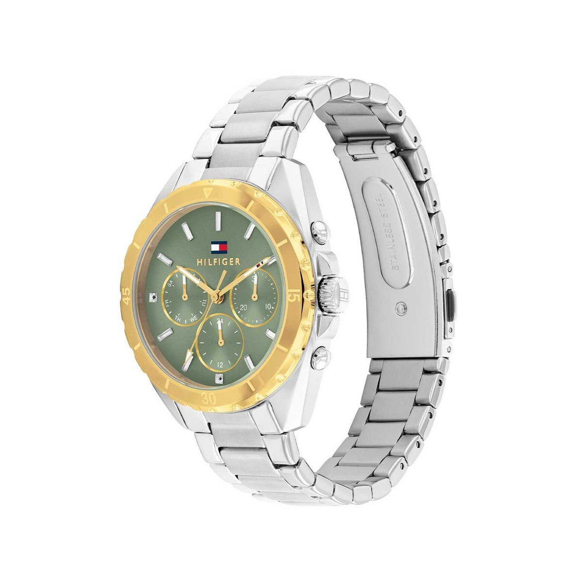 Tommy Hilfiger Ladies Mellie Watch, Silver & Gold