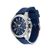 Tommy Hilfiger Men’s Analogue Quartz Blue Silicone Watch, Blue