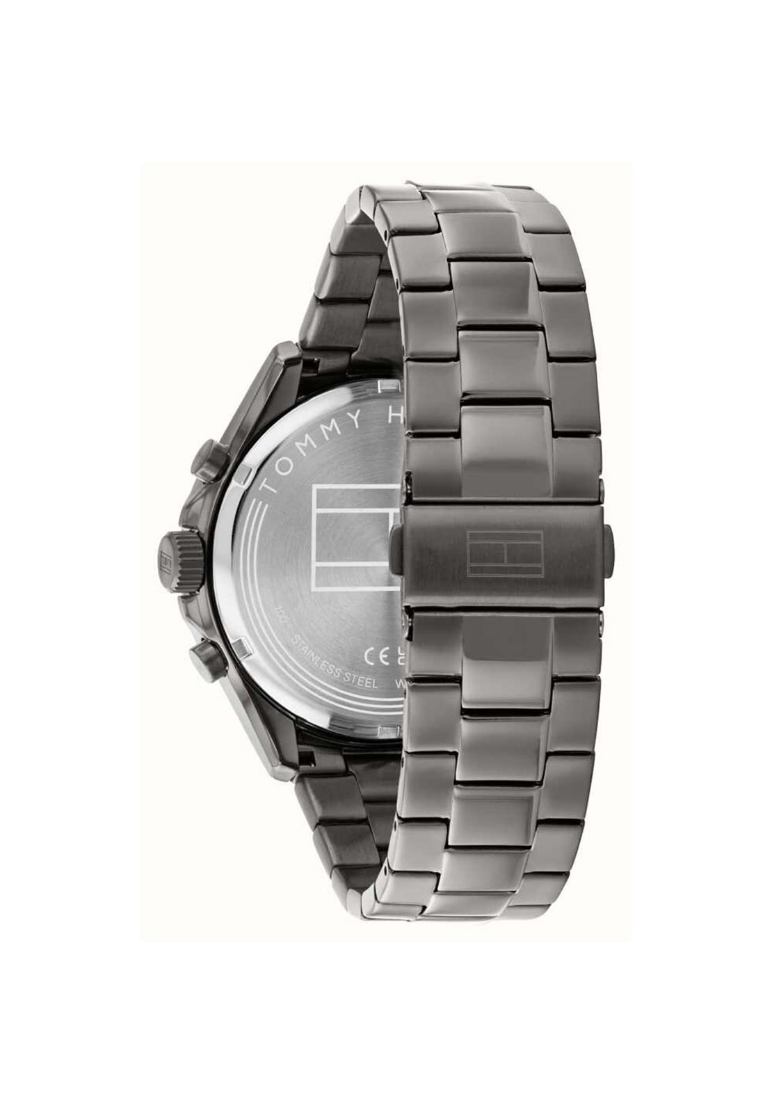 Tommy Hilfiger Men’s Axel Watch, Gunmetal Grey
