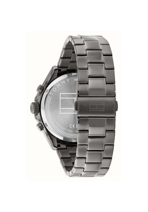 Tommy Hilfiger Men’s Axel Watch, Gunmetal Grey