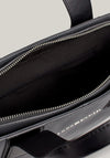 Tommy Hilfiger Men’s Central Slim Laptop Bag, Dark Grey