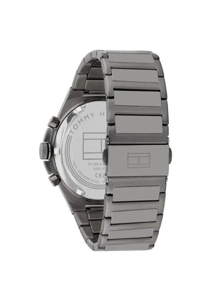 Tommy Hilfiger Men’s Dexter Watch, Gunmetal & Blue