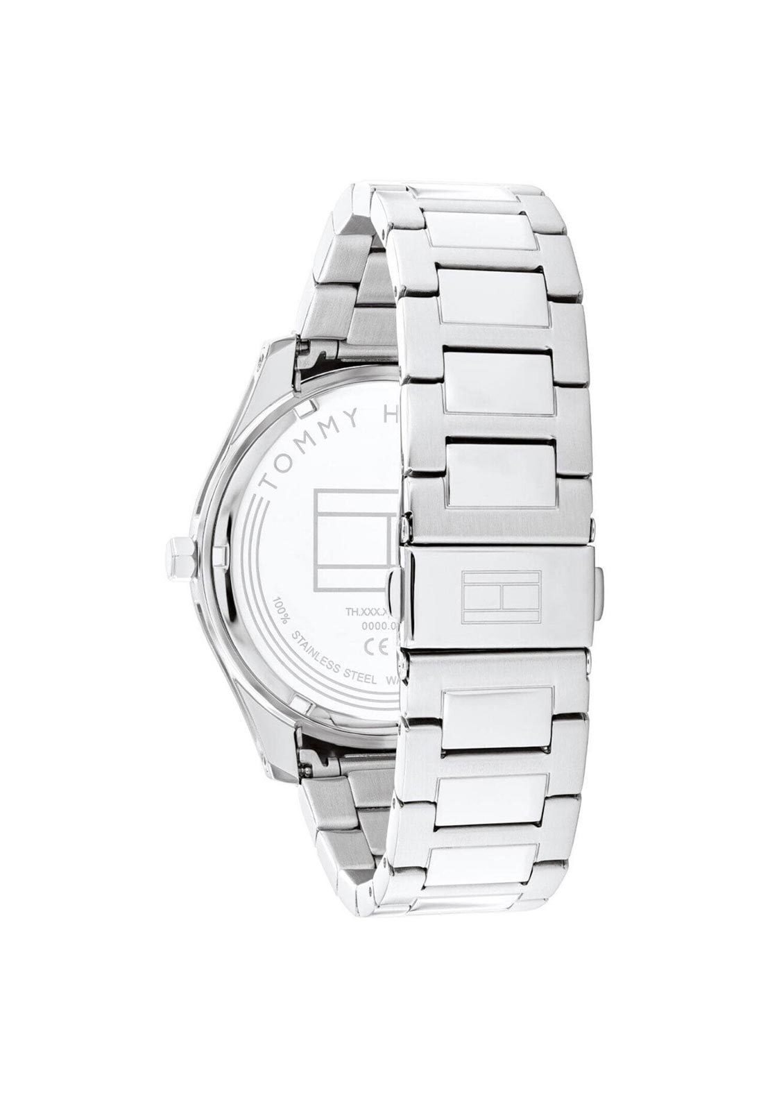 Tommy Hilfiger Men’s Tyler Watch, Silver & Green