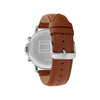Tommy Hilfiger Men’s Tyson Tan Leather Strap Watch, Gold & Blue