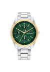 Tommy Hilfiger Men's 1710537 Tyler Watch, Silver