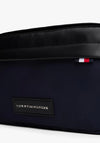 Tommy Hilfiger Metal Logo Patch Wash Bag, Navy