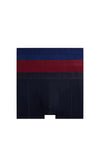 Tommy Hilfiger 3 Pack Metallic Waistband Trunks, Burgundy Multi