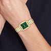 Tommy Hifiger Ladies Mia Watch, Gold & Green