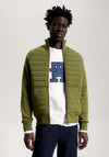 Tommy Hilfiger Mixed Media Full Zip Sweatershirt, Putting Green