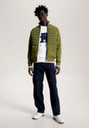 Tommy Hilfiger Mixed Media Full Zip Sweatershirt, Putting Green